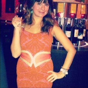 Free people body con dress sz XS